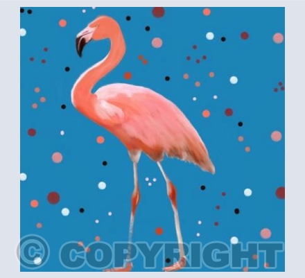"Spotty Flamingo'