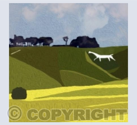 'Cherhill White Horse'