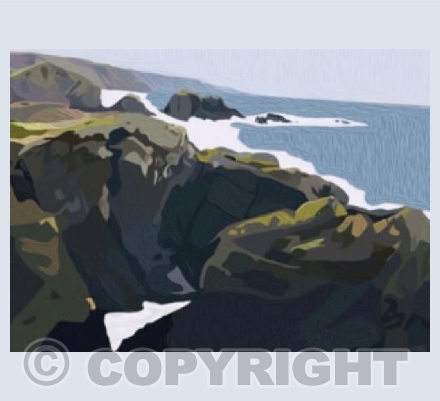 'View From Hartland Quay, North Devon'