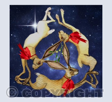MISTLETOE HARES