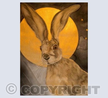 "GOLDEN MOON HARE' 