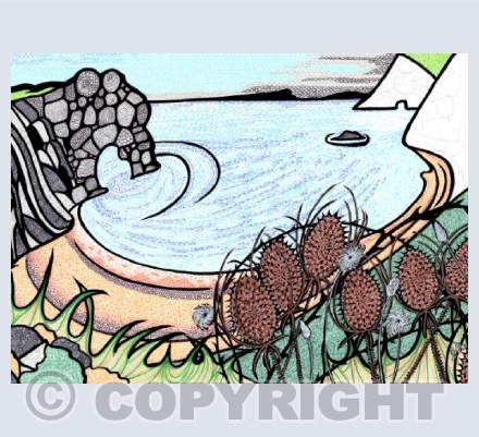 Sky Clearing over Durdle Door