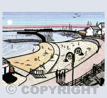 Early Risers at Lyme Regis
