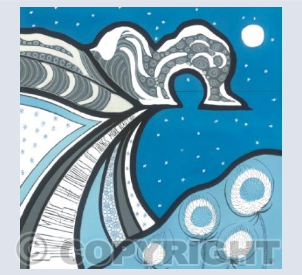 Snow makes...at Durdle Door