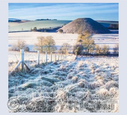 WL_43  Cold Morning at Silbury Hill
