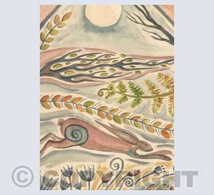 Leaping hare 2