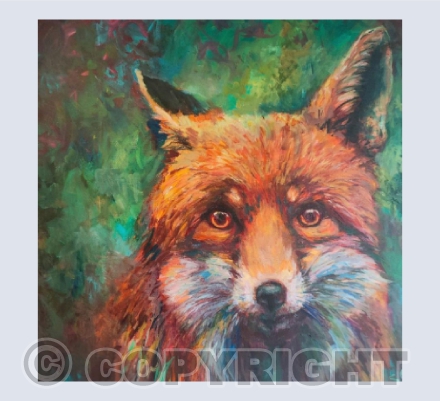 listening fox
