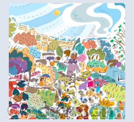 No.44 Canal Gardens from the White Bridge below Sydney Buildings