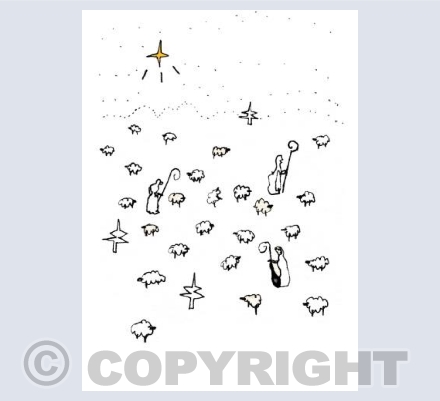 The Shepherds Watched their Flocks