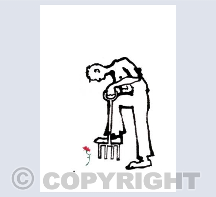 Digging with Flower