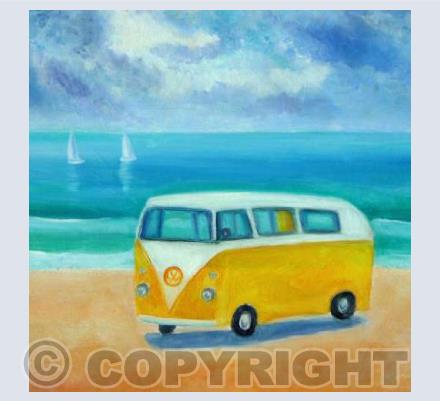 Yellow Camper