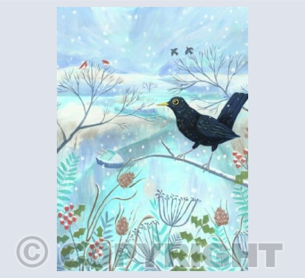 Winter Blackbird