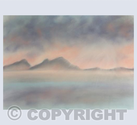 North Uist from Lochbay, Isle of Skye (28 Aug) 