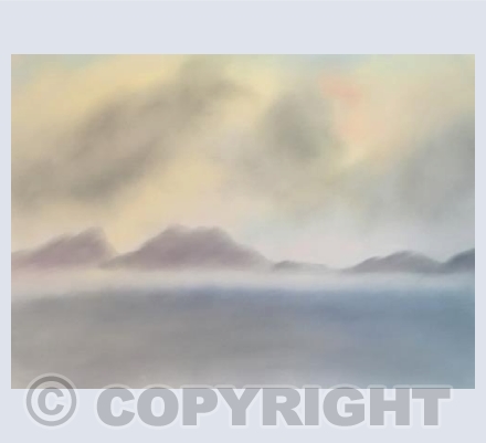 North Uist from Lochbay, Isle of Skye (22 Dec)