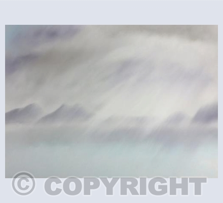 North Uist from Lochbay, Isle of Skye (1 July)