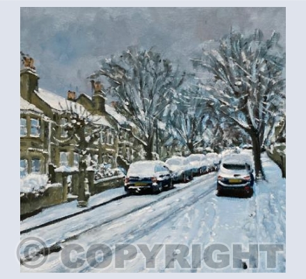 Shakespeare Avenue in Snow I