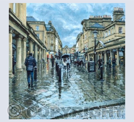 Stall Street in the Rain