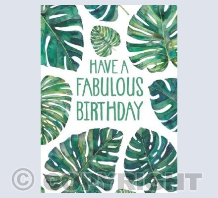 Have A Fabulous Birthday! 