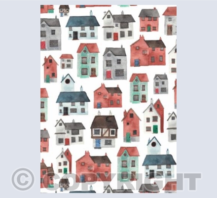 Watercolour Houses