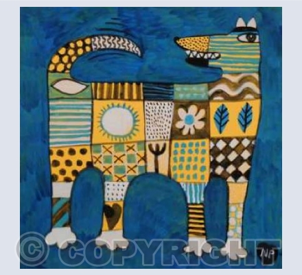 patchy dog