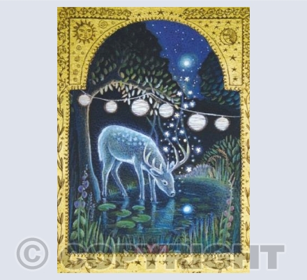 Midsummer Eve at the end of the Garden