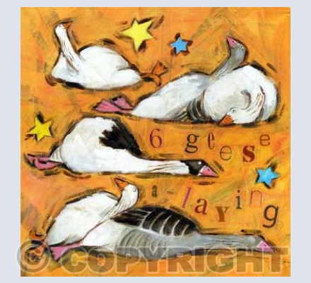 Six Geese A-Laying
