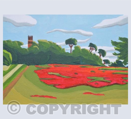 Faringdon Folly Poppies
