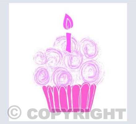 pink cupcake