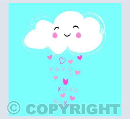 cute love cloud