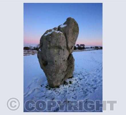 Winter in Avebury