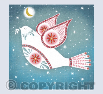 Festive Dove