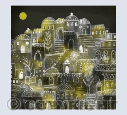 Illuminated Cityscape