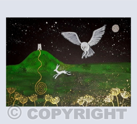 The night hunter of Avalon card