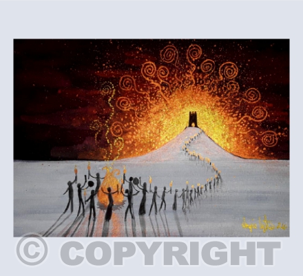 Avalon Winter Solstice card