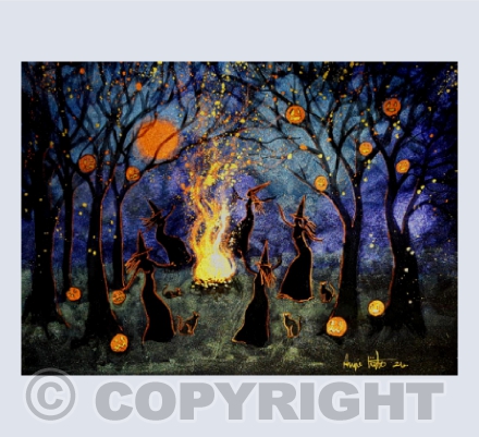 The Witches Moonlit Dance