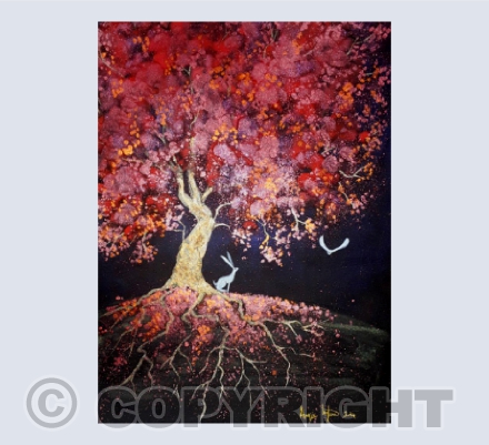 The Old Autumn Tree