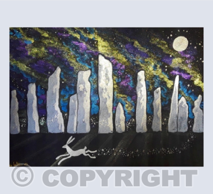 Fairy Lights of Callanish