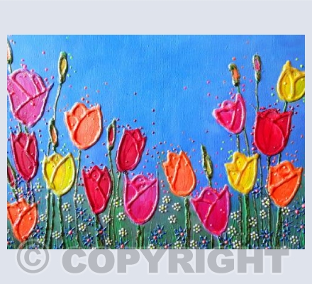 Vibrant Tulips