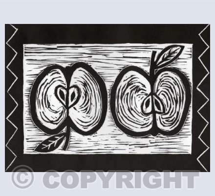 apple halves