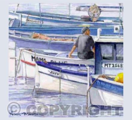 Blue Boats