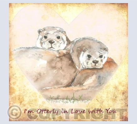 "Otter in Love"