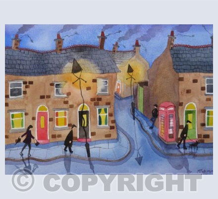 The phone box on the corner