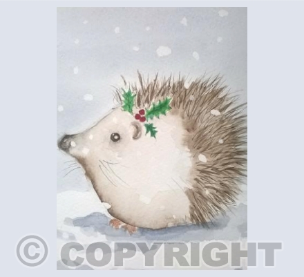 Christmas Hedgehog
