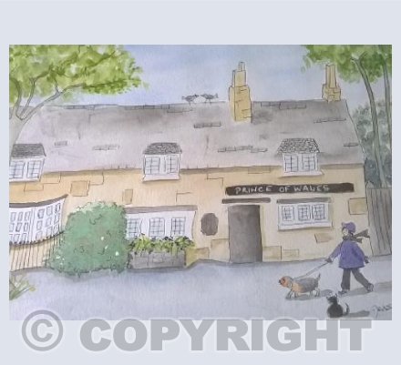 The Prince of Wales ,Shrivenham