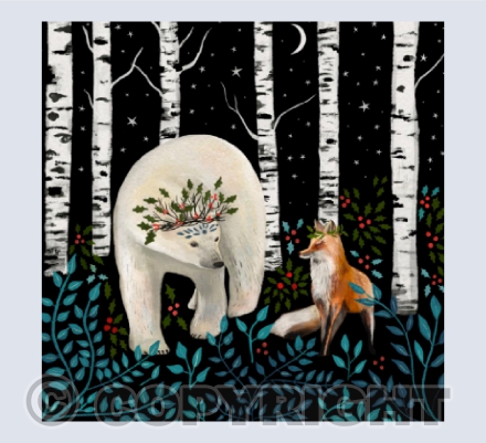 Fox and bear yule 2023