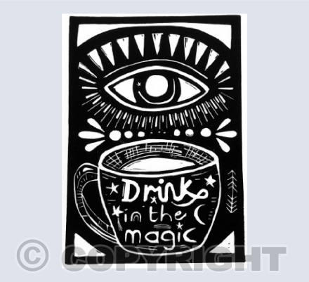 Lino drink in the magic