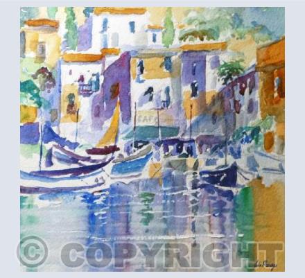 greek fishing boats
