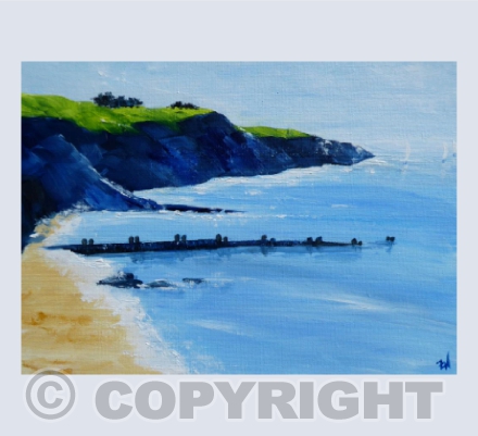 Orcombe Point, Exmouth in Summer