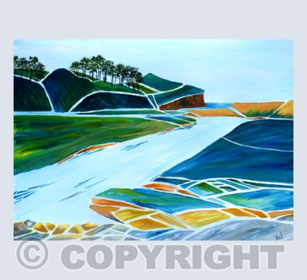 Otter River Estuary, Budleigh Salterton