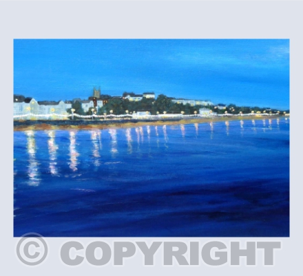 Exmouth Seafront in the Evening